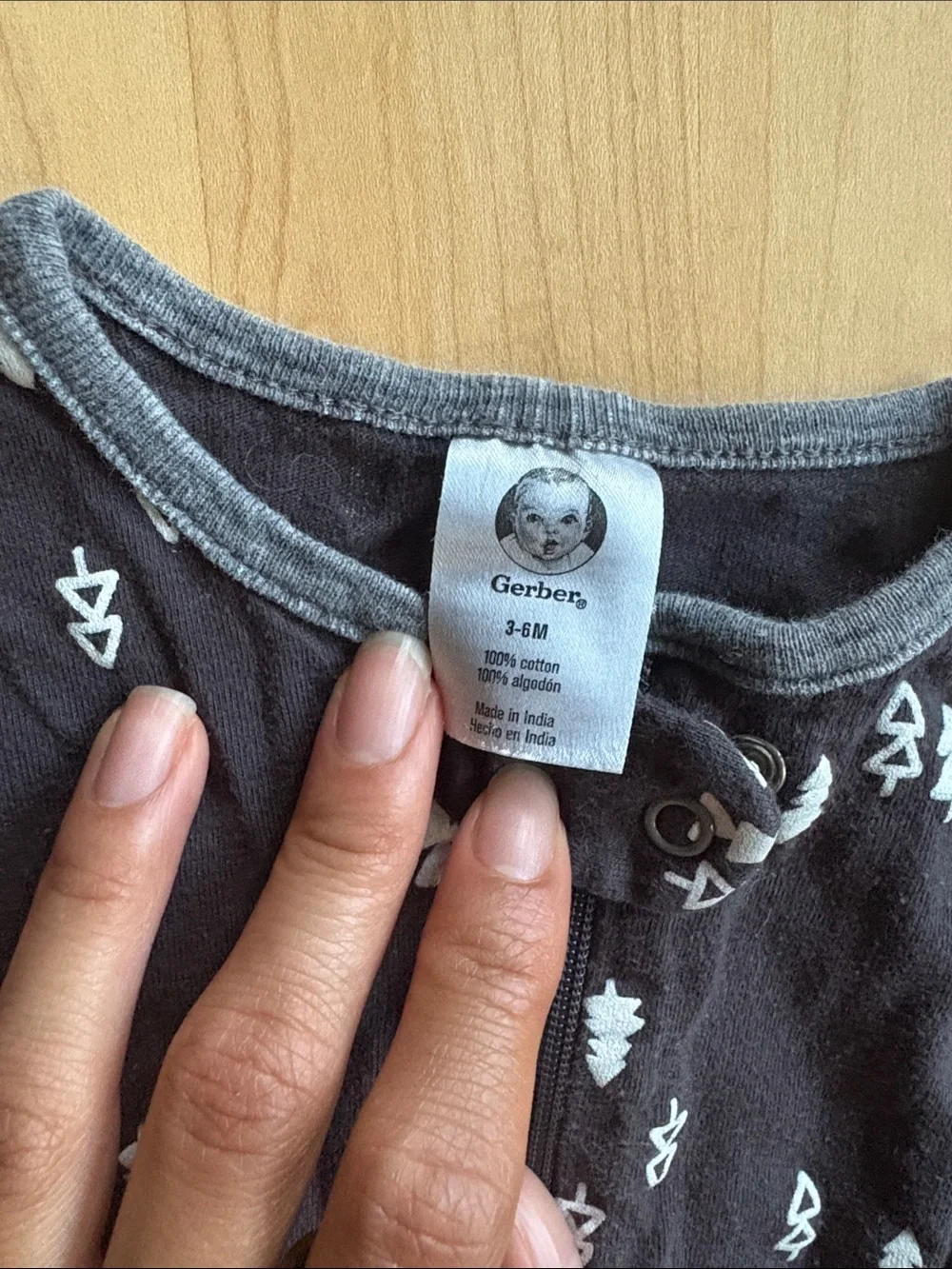 Gerber Footed Onesie